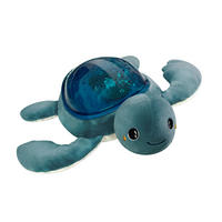 KINDER-NACHTLICHT Pabobo 17/15/29 cm   - Weiß/Hellblau, Basics, Kunststoff/Textil (17/15/29cm)