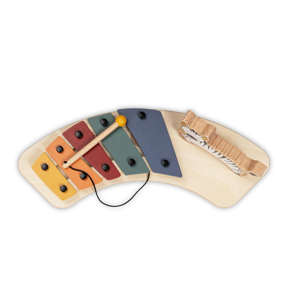 MOTORIKSPIEL - Buchefarben, Basics, Holz (37/15/9cm) - Hauck