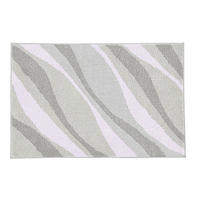 COVOR DE BAIE   roz deschis, gri deschis   - roz deschis/gri deschis, Basics, plastic/textil (65/55/2cm)