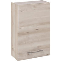HÄNGESCHRANK 40/64/20 cm  - Chromfarben/Buchefarben, KONVENTIONELL, Holzwerkstoff/Metall (40/64/20cm) - Xora