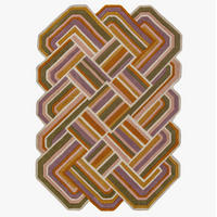 WOLLTEPPICH 160/230 cm Flieder  - Flieder, Basics, Textil (160/230cm)