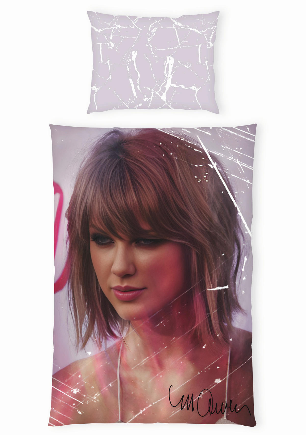 BETTWÄSCHE Swiftie Collection by Sid Maurer Bettwäsche Renforcé 140/200 cm  - Multicolor, Basics, Textil (140/200cm) - Herding