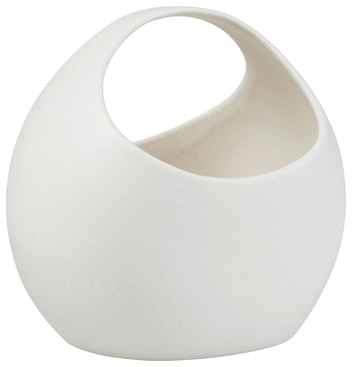 VASE 23 cm  - Weiß, Design, Keramik (18/22/23cm) - Ambia Home