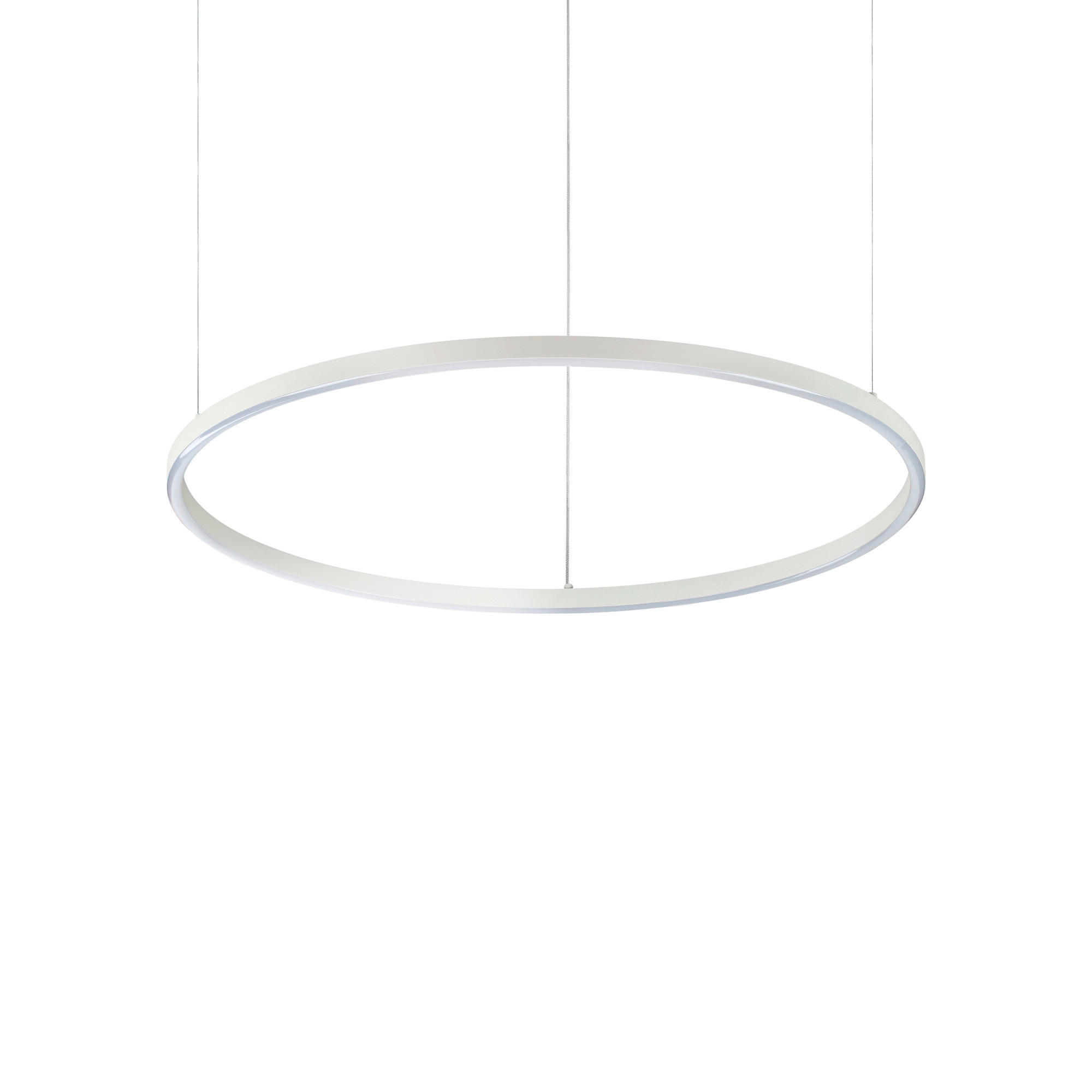 LED-HÄNGELEUCHTE 70/27,5/202,5 cm  - Weiß, Design, Kunststoff/Metall (70/27,5/202,5cm) - Ideal Lux