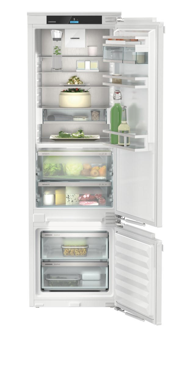 KÜHL-GEFRIER-KOMBINATION ICBBI5152-  - Weiß, Basics, Metall (55,9/177/54,6cm) - Liebherr