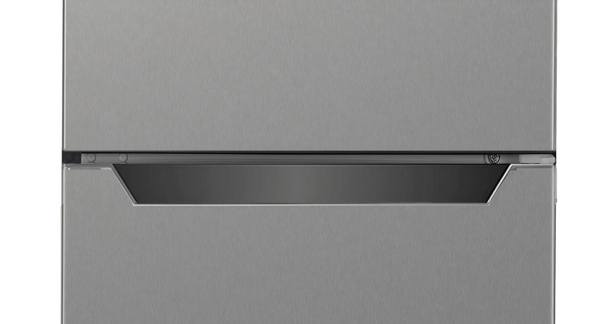 KYL-/FRYSKOMBINATION KG176IX-52  - silver, Basics, metall/glas (54/176/55cm) - Respekta