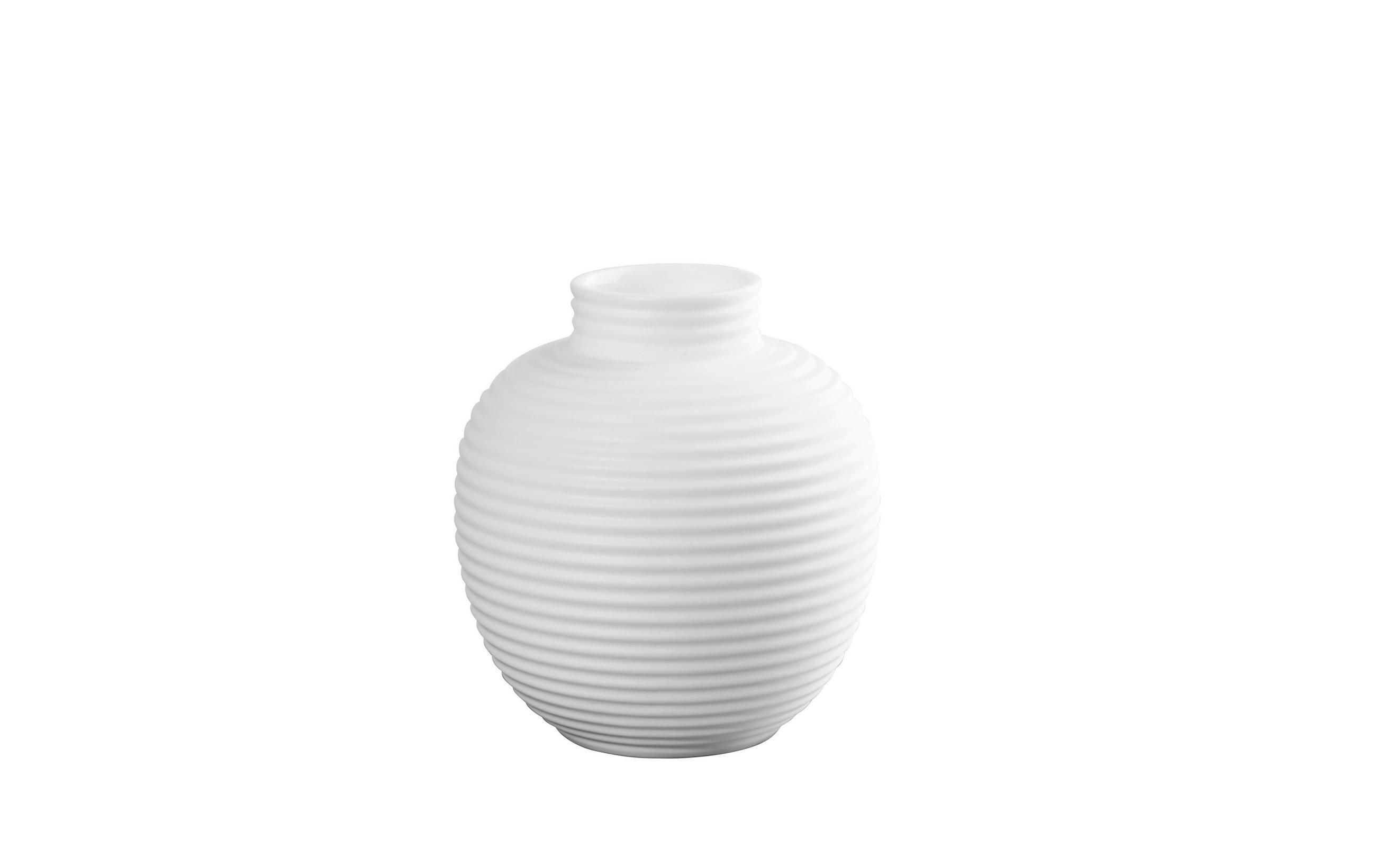 VASE 8.5 cm  - Weiss, Basics, Keramik (7,5/8,5cm) - ASA