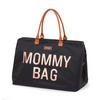 WICKELTASCHE Mommy Bag Black Gold  - Schwarz/Grau, Basics, Textil (30cm) - Childhome