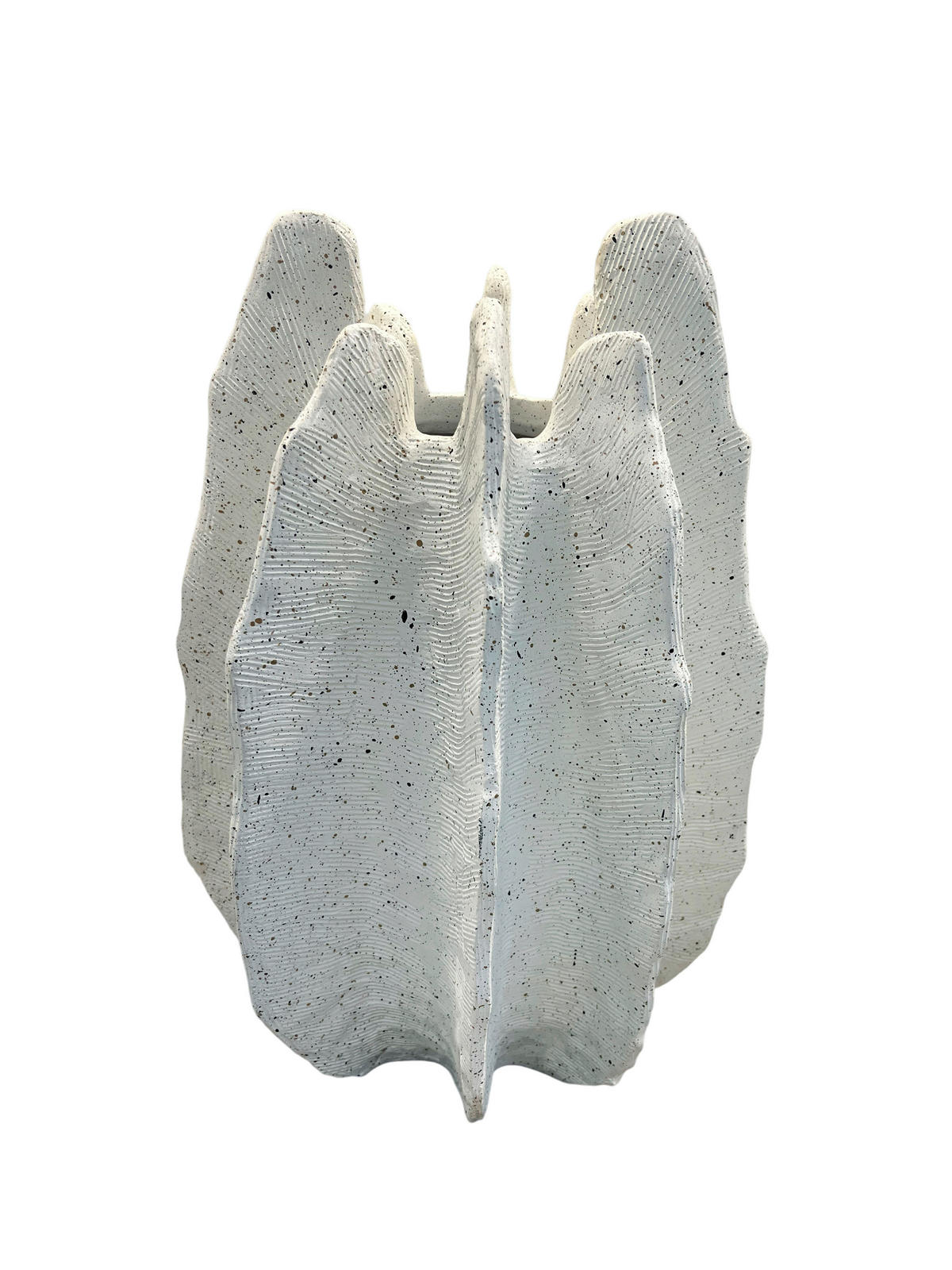 VAS 40 cm  - gråvit, Design, plast (26/40cm) - Ambia Home
