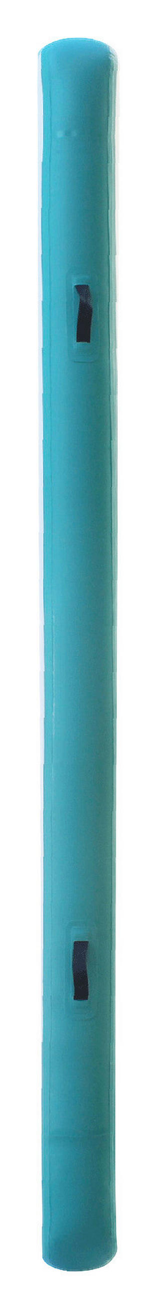 GYMNASTIKMATTE aufblasbar 300/100/20 cm  - Türkis/Weiß, KONVENTIONELL (300/100/20cm) - Atrigo