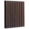 AKUSTIKPANEEL Nachbildung 40/40/2,1 cm 4 Stück  - Walnussfarben/Schwarz, Basics, Holzwerkstoff/Kunststoff (40/40/2,1cm) - Boxxx