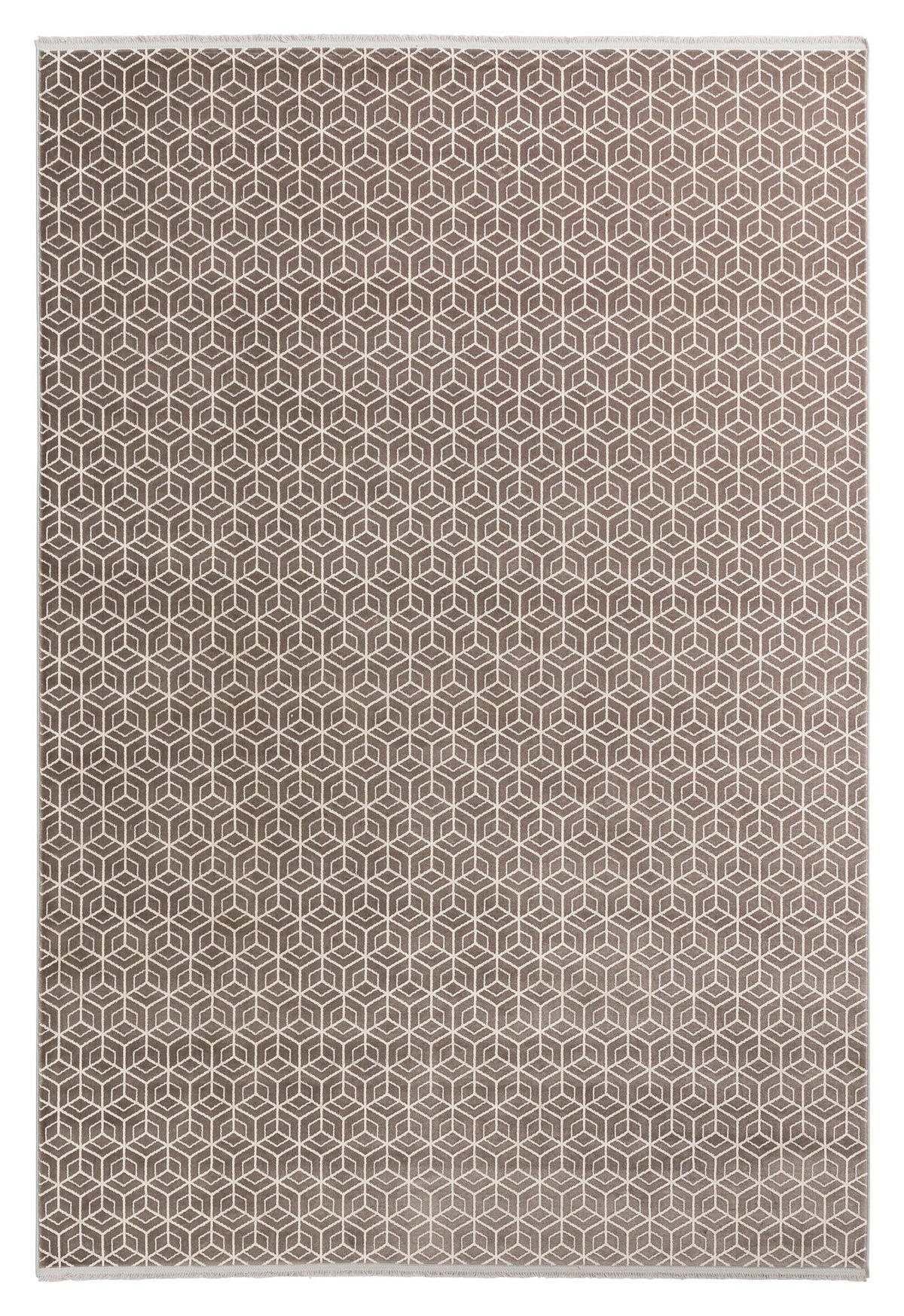 WEBTEPPICH 140/200 cm Metric Taupe  - Taupe, Design, Textil (140/200cm) - Joop!