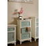 KOMMODE furniert Hellblau, Weiß - Weiß/Hellblau, LIFESTYLE, Holz/Metall (45/82/34cm) KOMMODE furniert Hellblau, Weiß - Weiß/Hellblau, LIFESTYLE, Holz/Metall (45/82/34cm)