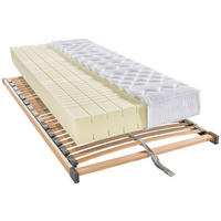 MATRATZENSET 90/200 cm  - Birkefarben, Basics, Holz (90/200cm) - Novel