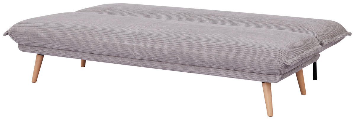 TROSJED NA RAZVLAČENJE tekstil  siva    - siva/prirodne boje, Design, tekstil/drvo (193/86/85cm) - Livetastic