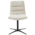 STUHL - Schwarz/Naturfarben, Design, Textil/Metall (52/88/66cm) - Dieter Knoll