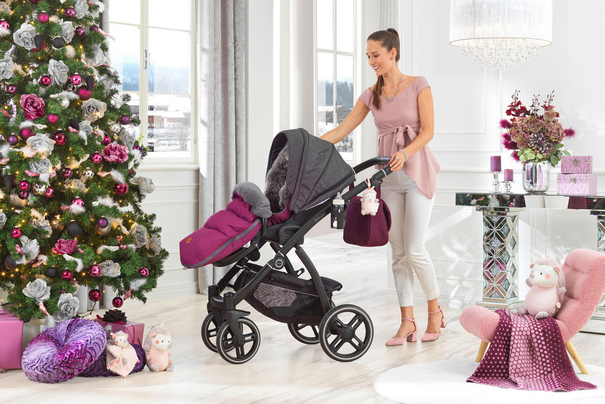 HEBKÁ DEKA - pink/bordová, Trend, textil (75/100cm) - Patinio