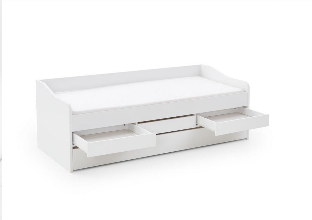 KREVET ZA DJECU/JUNIORE  bijela   - bijela, Moderno, drvni materijal (207/72/94cm) - Carryhome