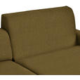 ECKSOFA  in Flachgewebe Khaki  285/190 cm  - Khaki/Schwarz, Design, Textil/Metall (285/190cm) - Johann Jakob