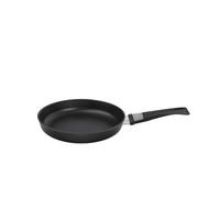 PÁNEV NA SMAŽENÍ  28/5 cm  - černá, Konvenční, kov/plast (28/5cm)