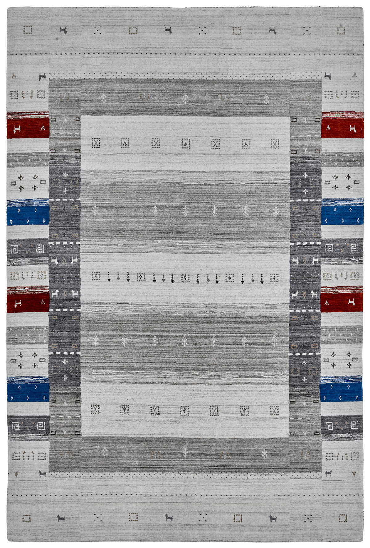 FLACHWEBETEPPICH 200/290 cm Multicolor  - Multicolor, Basics, Textil (200/290cm) - Obsession