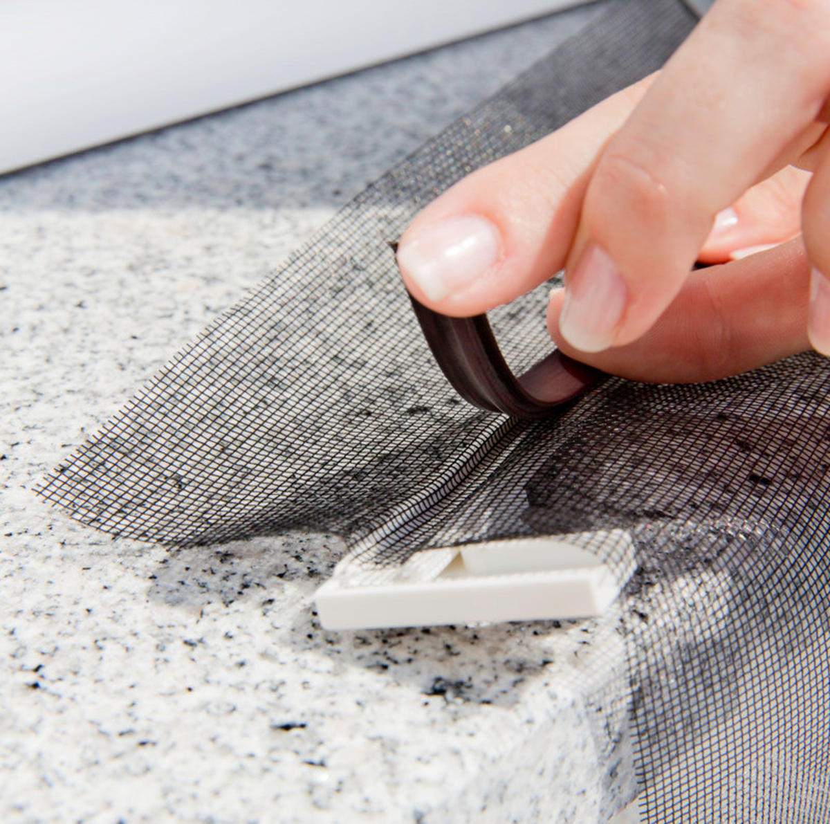 INSEKTENSCHUTZGITTER  - Weiß, Basics (100/120cm)