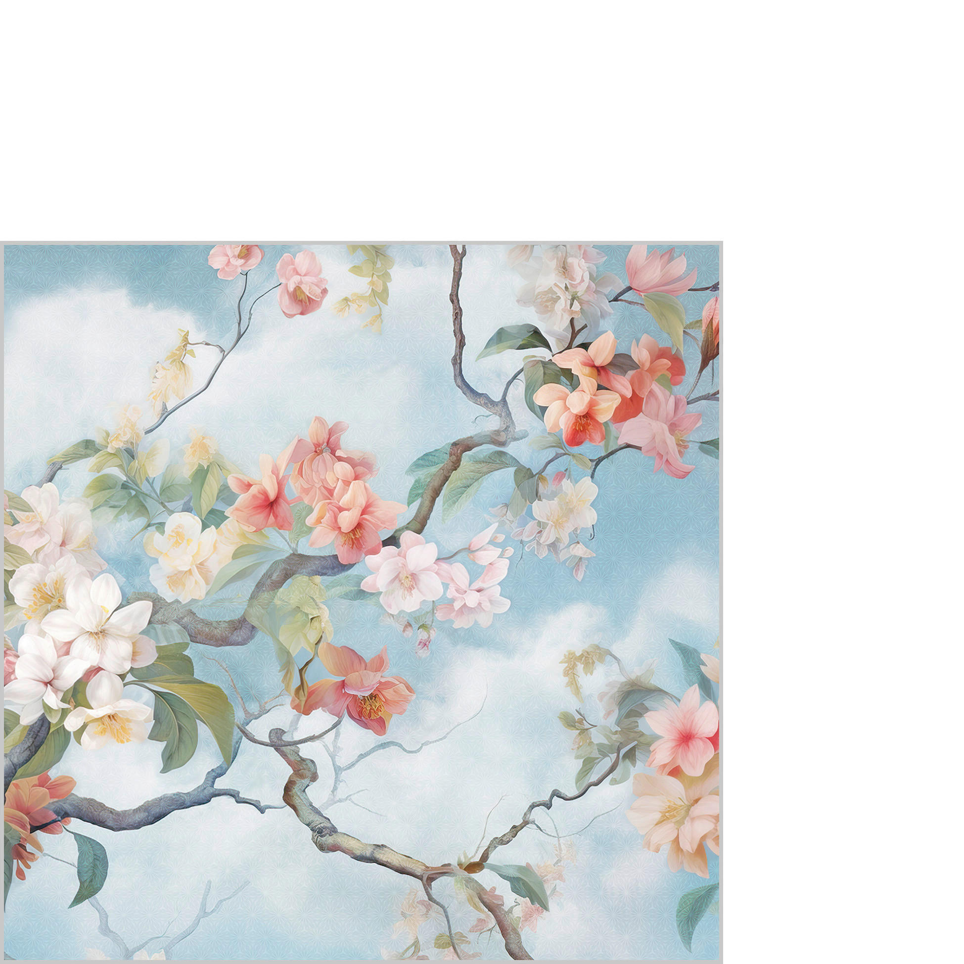 SERVIETTE  17.5/17.5 cm   - Multicolor, Natur, Papier (17.5/17.5cm) - PPD