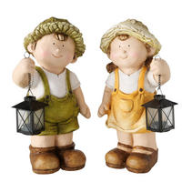 DEKORAČNÍ POSTAVIČKA - DÍTĚ - černá/zelená, Lifestyle, kov (22/18/41cm)