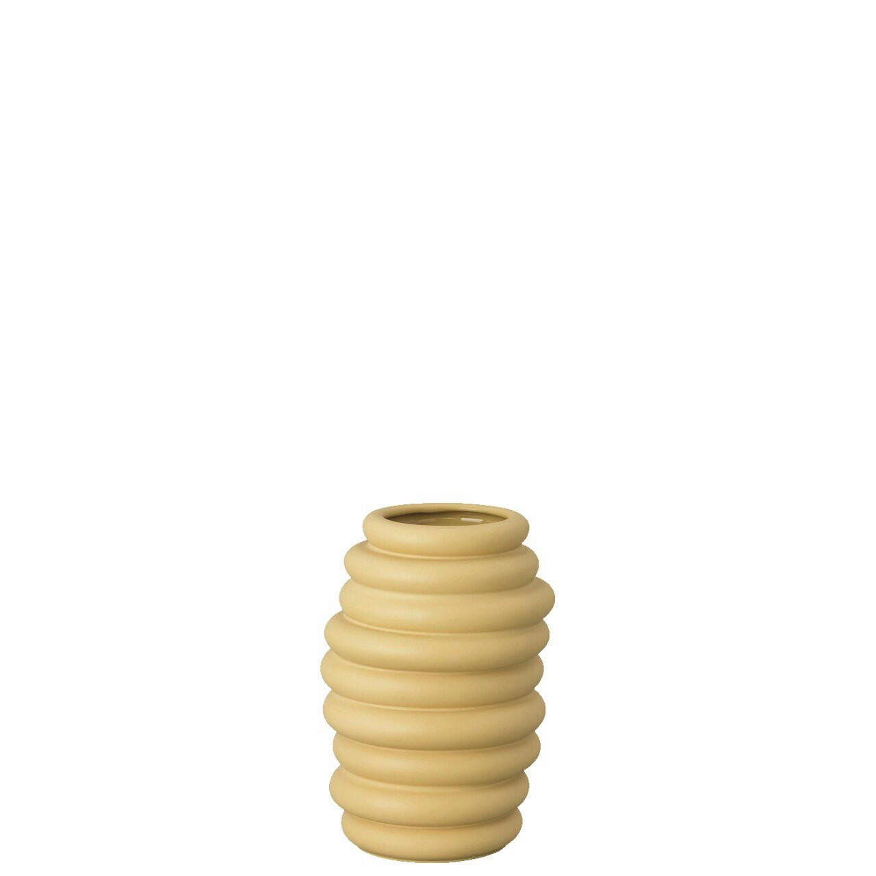 VASE Hop - Fossil  - Hellgelb, Basics, Keramik (14,2cm) - Rosenthal