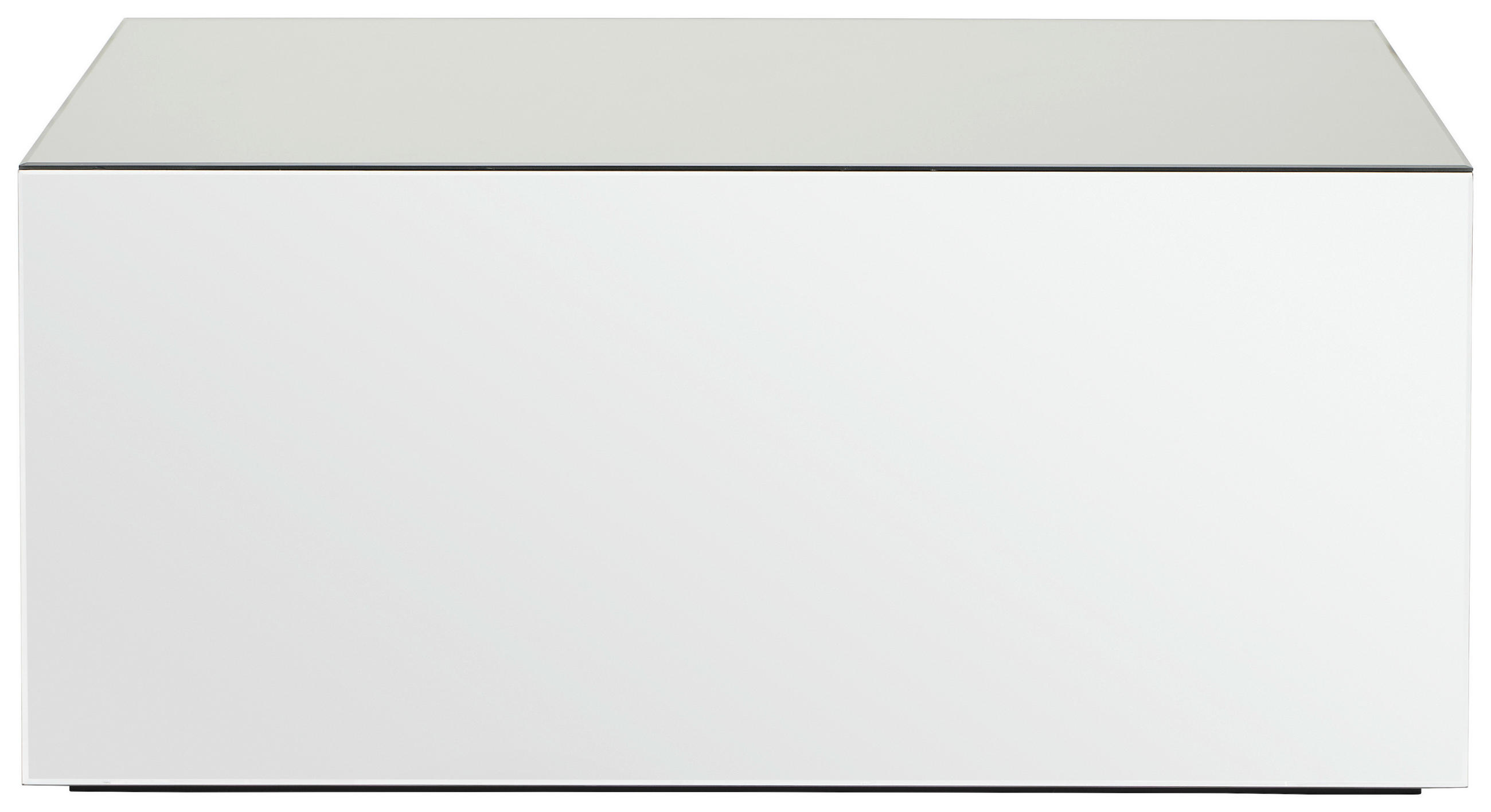 KONFERENČNÝ STOLÍK, číra, sklo, kompozitné drevo, 100/50/45 cm - číra, Design, kompozitné drevo/sklo (100/50/45cm) - MID.YOU