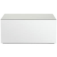 COUCHTISCH Spiegelglas 100/50/45 cm rechteckig Klar  - Klar, Design, Glas/Holzwerkstoff (100/50/45cm) - MID.YOU