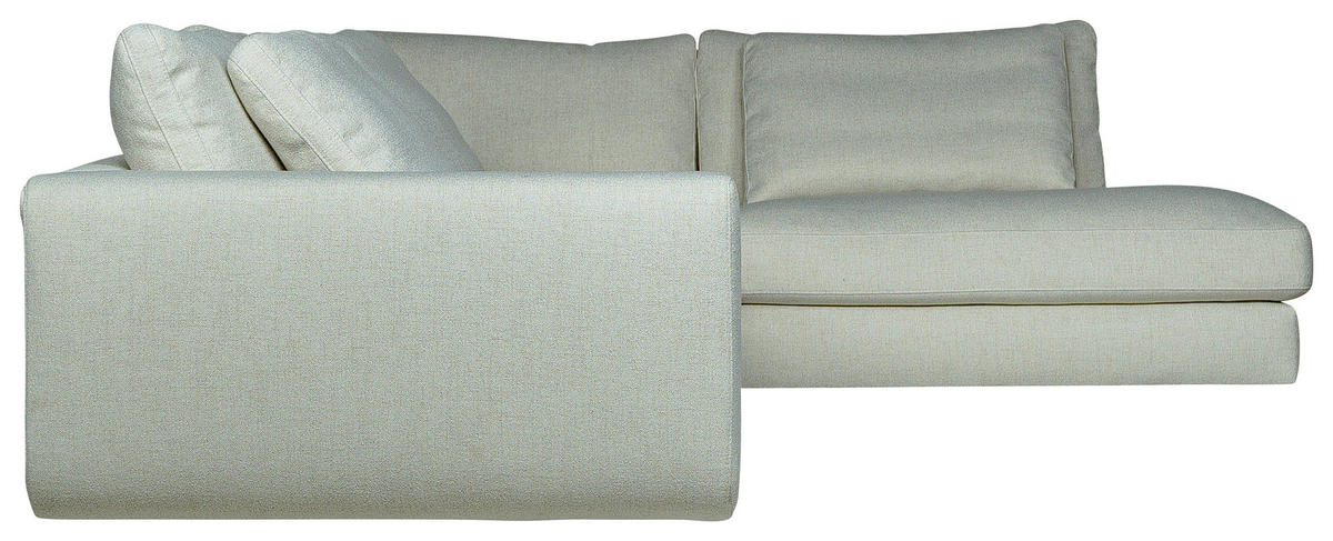 SOFFA i manchester beige  - beige, Klassisk, metall/trä (379/85/110/232cm) - Novel