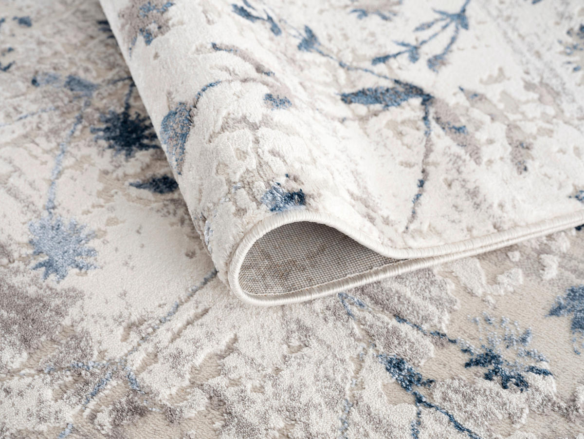 TKANÝ KOBEREC, 133/190 cm, modrá - modrá, Design, textil (133/190cm)