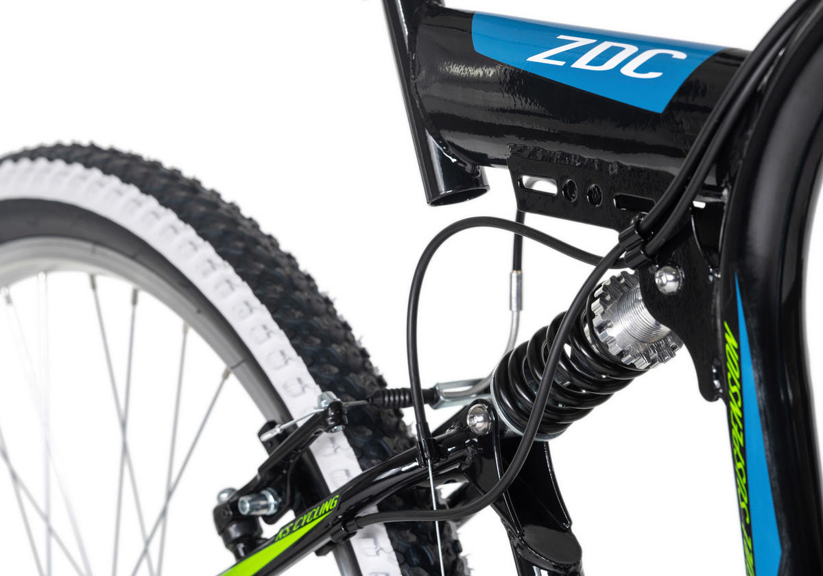 MOUNTAINBIKE 26 Zoll  - Blau/Schwarz, Basics, Metall (180/70/100cm) - KS Cycling