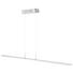 LED-HÄNGELEUCHTE - Chromfarben, Design, Kunststoff/Metall (120/8/150cm) - Joop!
