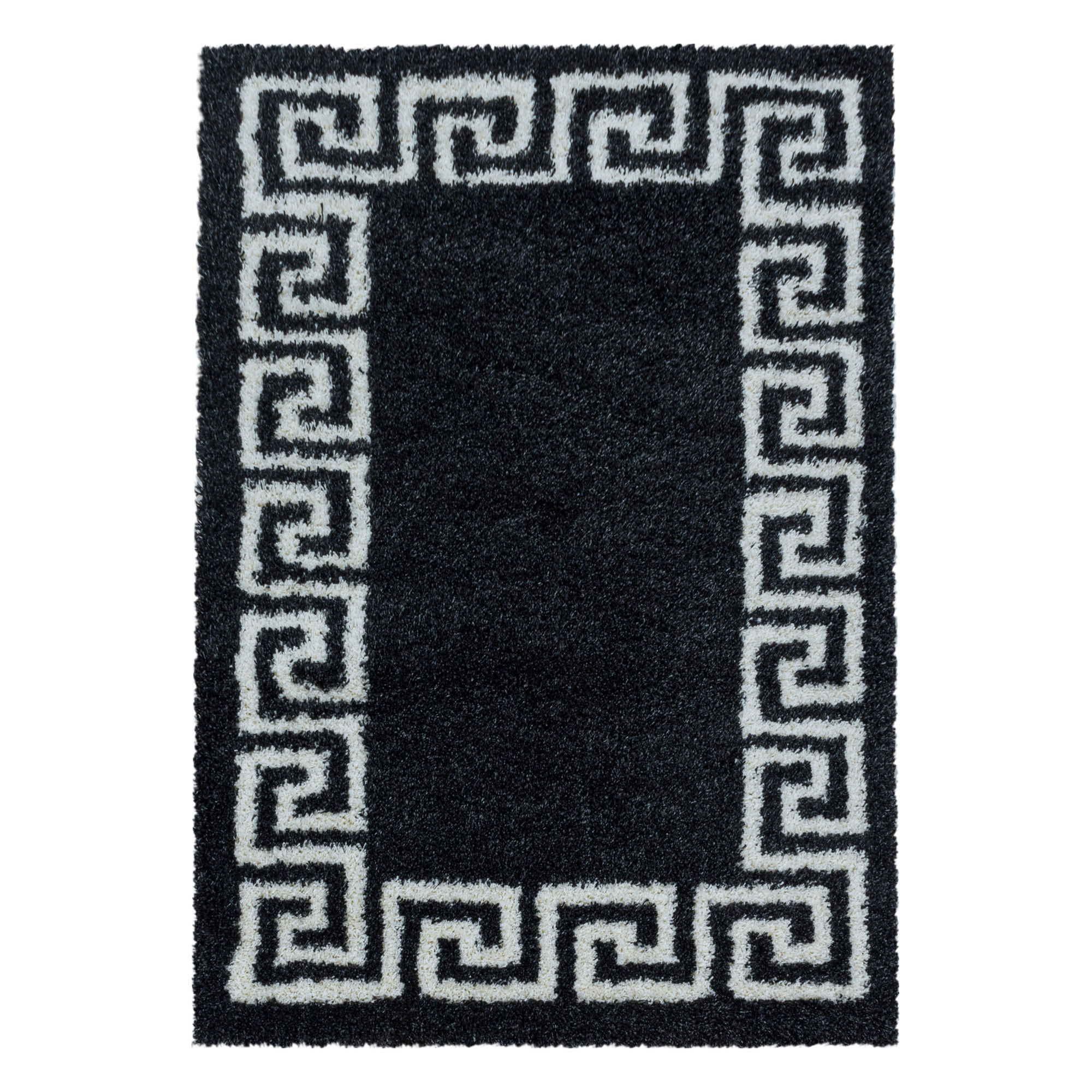 HOCHFLORTEPPICH 60/110 cm gewebt Anthrazit - Anthrazit, Design, Textil (60/110cm) - Novel