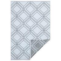 TEPIH NISKOG TKANJA 80/150 cm   siva, bijela  COLORI  - bijela/siva, Lifestyle, tekstil (80/150cm) - Novel