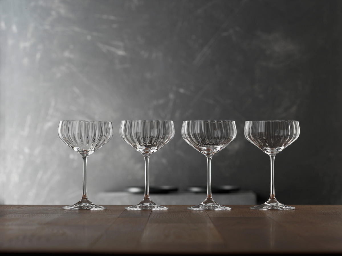 GLÄSERSET LifeStyle 4-teilig  - Klar, Design, Glas (10,5/16,6/10,5cm) - Spiegelau
