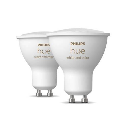 LED-LEUCHTMITTEL   GU10 4.2 W  - Weiss, Basics, Kunststoff (5,7/5/5cm) - Philips HUE