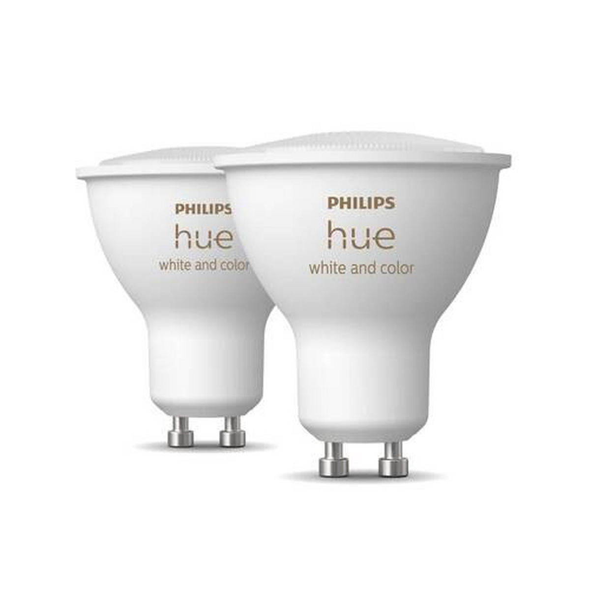 LED-LEUCHTMITTEL   GU10 4.2 W  - Weiss, Basics, Kunststoff (5,7/5/5cm) - Philips HUE