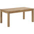 ESSTISCH Eiche massiv rechteckig Eichefarben - Eichefarben, KONVENTIONELL, Holz (160(230)/90/76cm) - Valdera