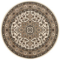 VINTAGE-TEPPICH 160 cm Mirkan Beige, Multicolor rund  - Beige/Multicolor, Basics, Kunststoff/Textil (160cm) - Hanse Home