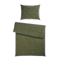 BETTWÄSCHE Damast 140/200 cm  - Dunkelgrün, Basics, Textil (140/200cm) - Curt Bauer