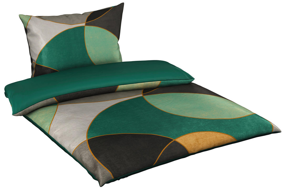 POSTELJINA ALEX 140/200 cm makosaten zelena  - zelena, Konvencionalno, tekstil (140/200cm) - Esposa