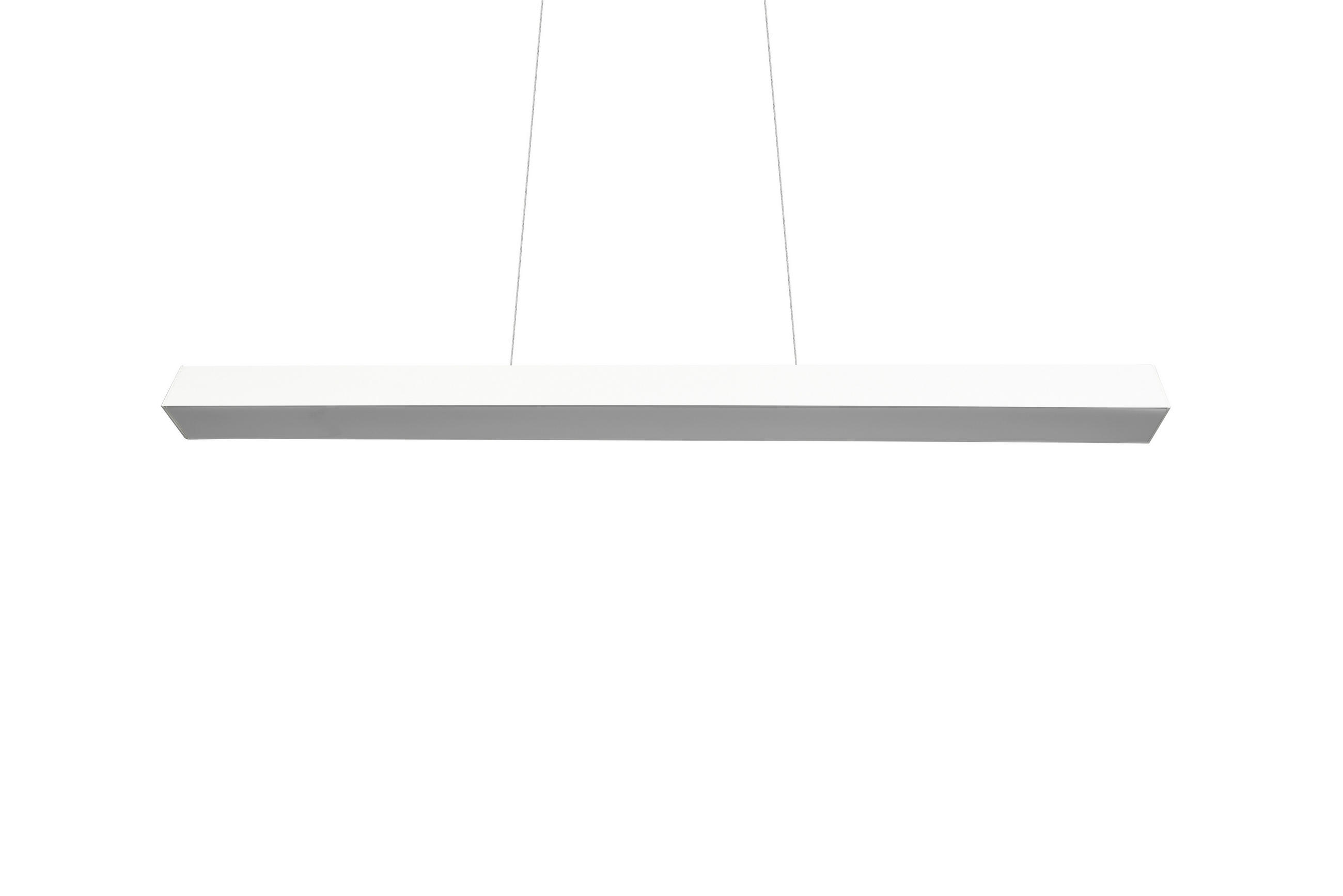 SCHIENENSYSTEM-HÄNGELEUCHTE - Weiß, Basics, Metall (90/180/5cm) - Trio Leuchten