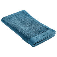 RUČNÍK PRO HOSTY, 30/50 cm, petrolej - petrolej, Natur, textil (30/50cm) - Bio:Vio