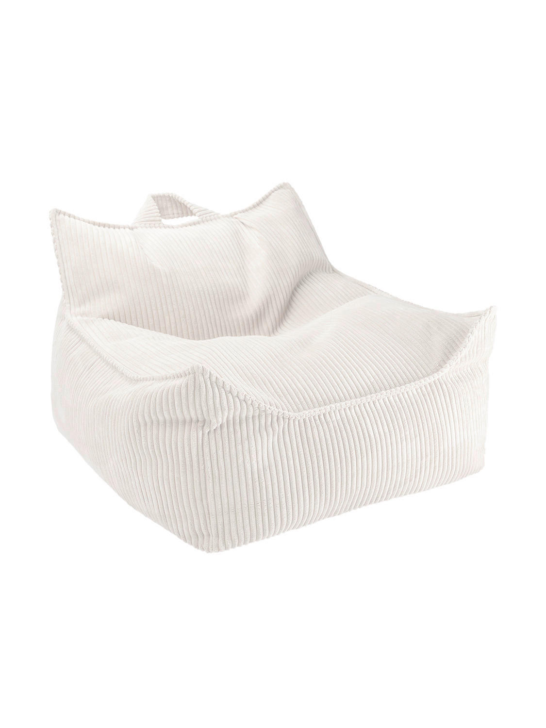 SITZSACK  - Weiß, Basics (80/70/50cm) - Soleil Bleu
