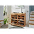 SCHUHSCHRANK 120/96/37 cm - Silberfarben, KONVENTIONELL, Holz/Metall (120/96/37cm) - Valnatura SCHUHSCHRANK 120/96/37 cm - Silberfarben, KONVENTIONELL, Holz/Metall (120/96/37cm) - Valnatura