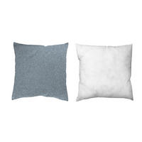 ZIERKISSEN  40/40 cm   - Blau, Basics, Textil (40/40cm)
