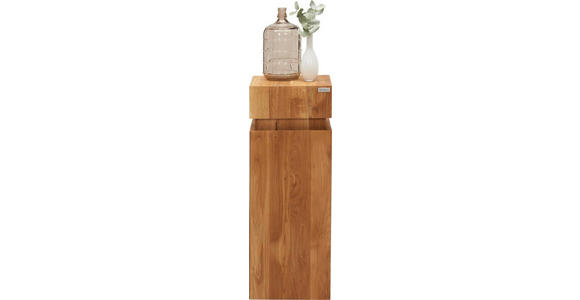 BEISTELLTISCH in Holz 30/30/80 cm  - Eichefarben, MODERN, Holz (30/30/80cm) - Linea Natura